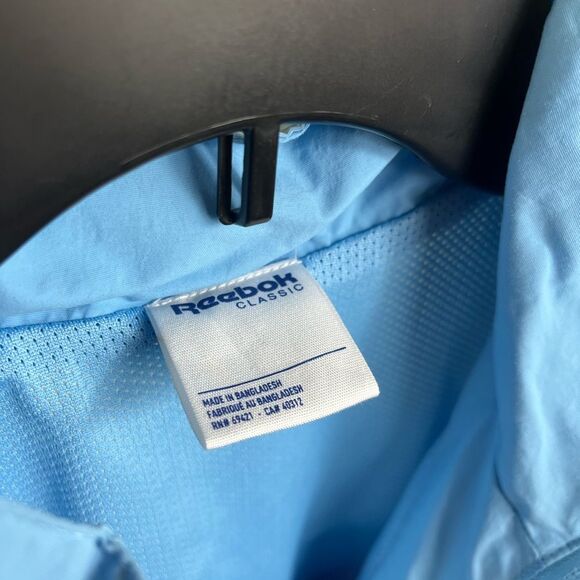 Reebok Urban Outfitters Color Block Vector Track Jacket Retro Windbreaker size M - Picture 8 of 12